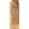 Ekena Millwork Traditional Smooth Arts and Crafts Outlooker, Western Red Cedar, 5 1/2"W x 16"D x 16"H OUT06X16X16TRA03SWR - alternate 2